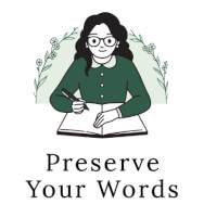 Logo for PRESERVE YOUR WORDS