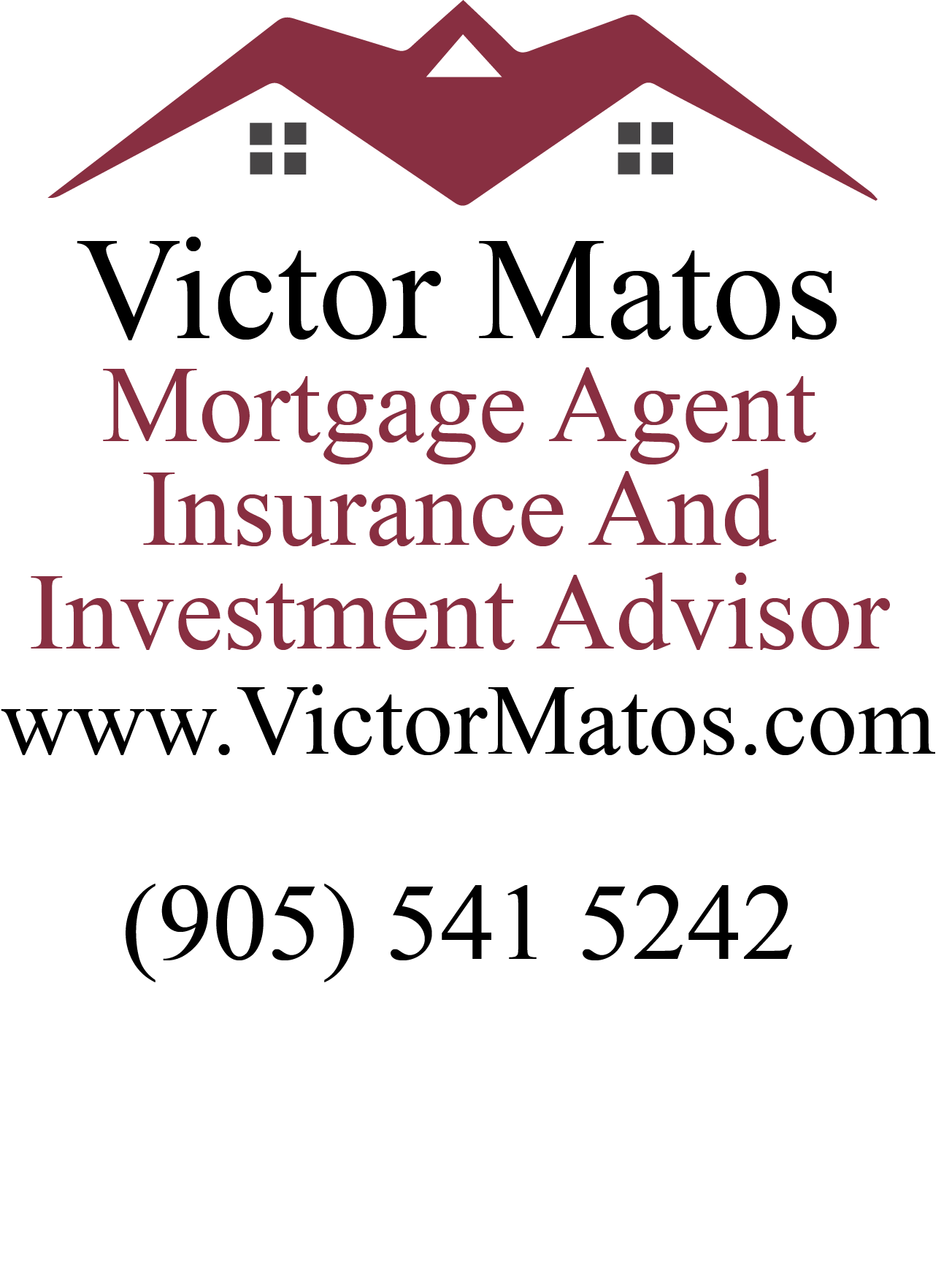 Logo for Victor Matos Financial Services - Mortgage Agent, Insurance and Investments Advisor